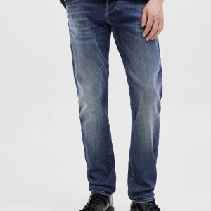 JEANS SLIM ORIGINAL JACK&JONES DA UOMO DENIM BLU SCURO