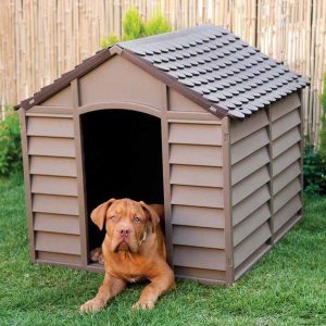 CUCCIA PER CANI cm. 86×84,5×82 h col. Marrone