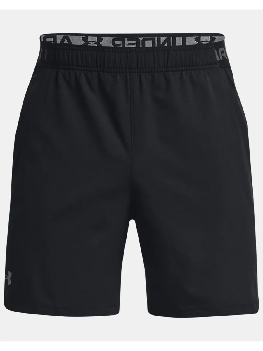 Shorts Vanish Woven da uomo in nero ultraleggeri e traspiranti - immagine 3