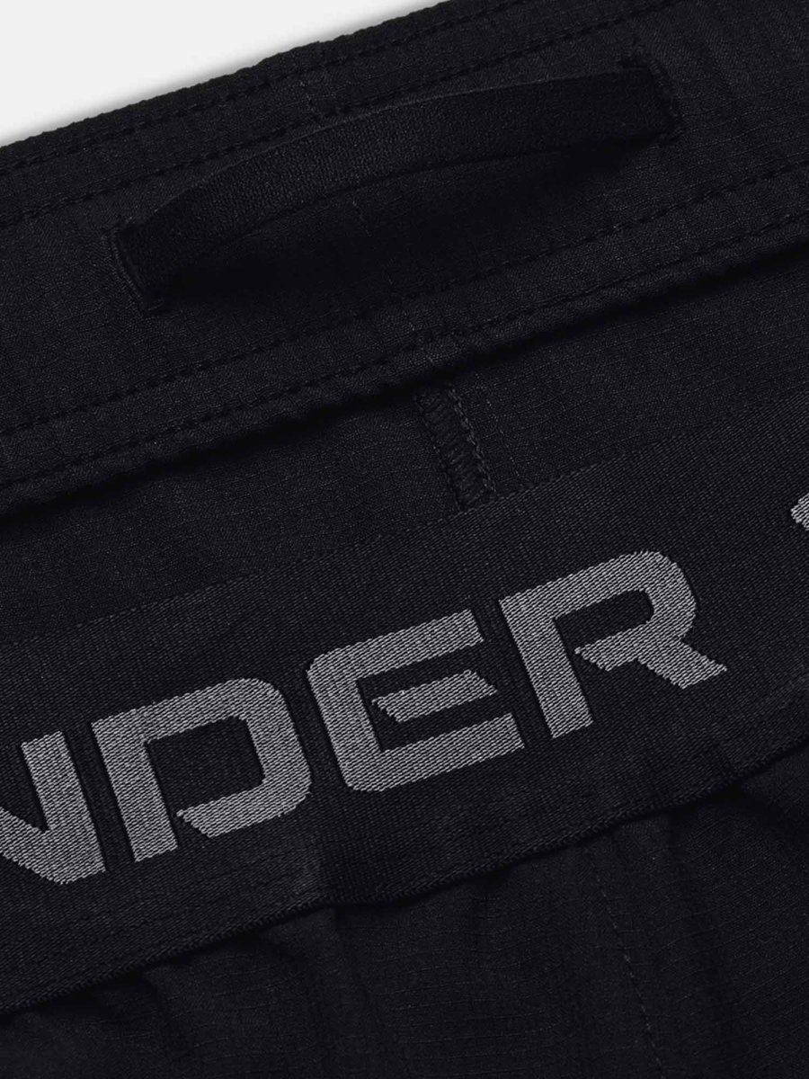 Shorts Vanish Woven da uomo in nero ultraleggeri e traspiranti - immagine 6