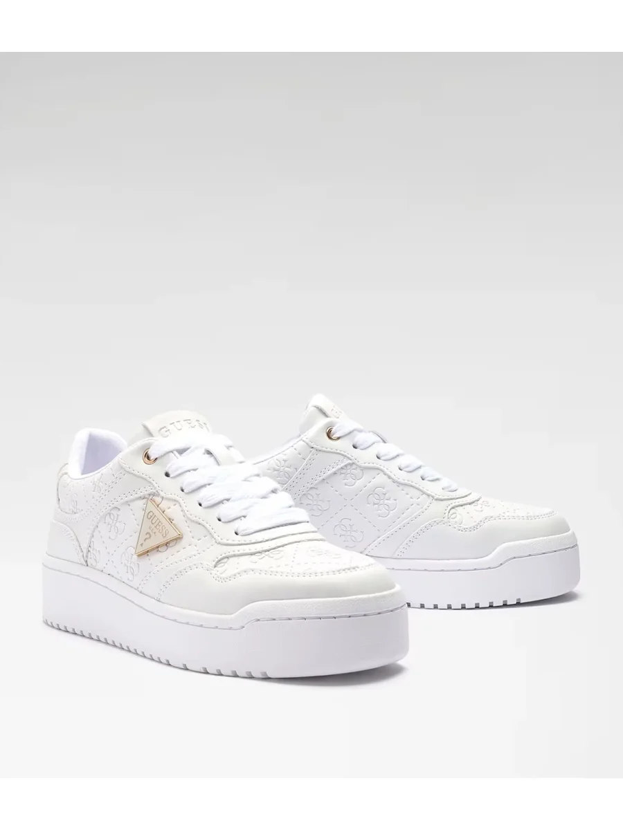 SNEAKERS BIANCHE GUESS MIRAM 6 DA DONNA - immagine 3