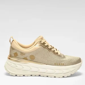 SNEAKERS DORATA GUESS RUNIT 3 DA DONNA