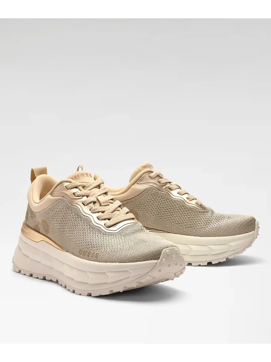 SNEAKERS DORATA GUESS RUNIT 3 DA DONNA - immagine 3