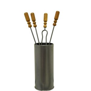 ATTREZZATURE PER CAMINETTI mod. MONICA H. cm. 62