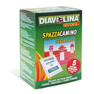 Diavolina SPAZZACAMINO 5 bustine x 50 gr.