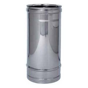 TUBO INOX AISI 304 PER STUFA  ? cm. 10x 50