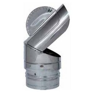 FUMAIOLO GIREVOLE PAPPAGALLO ZINCATO Tondo (attacco maschio) ? cm. 12