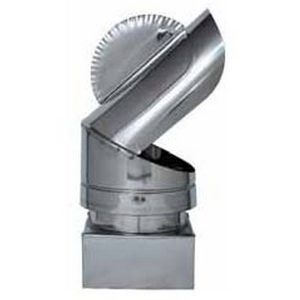 FUMAIOLO GIREVOLE PAPPAGALLO ZINCATO Quadrato cm. 27×27