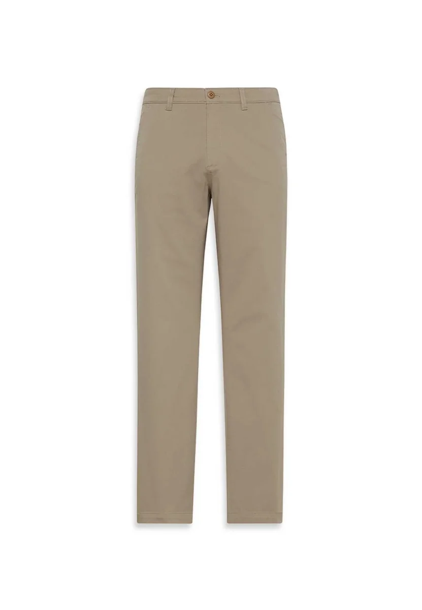 PANTALONE BEIGE CALVIN KLEIN SLIM CHINO DA UOMO - immagine 3