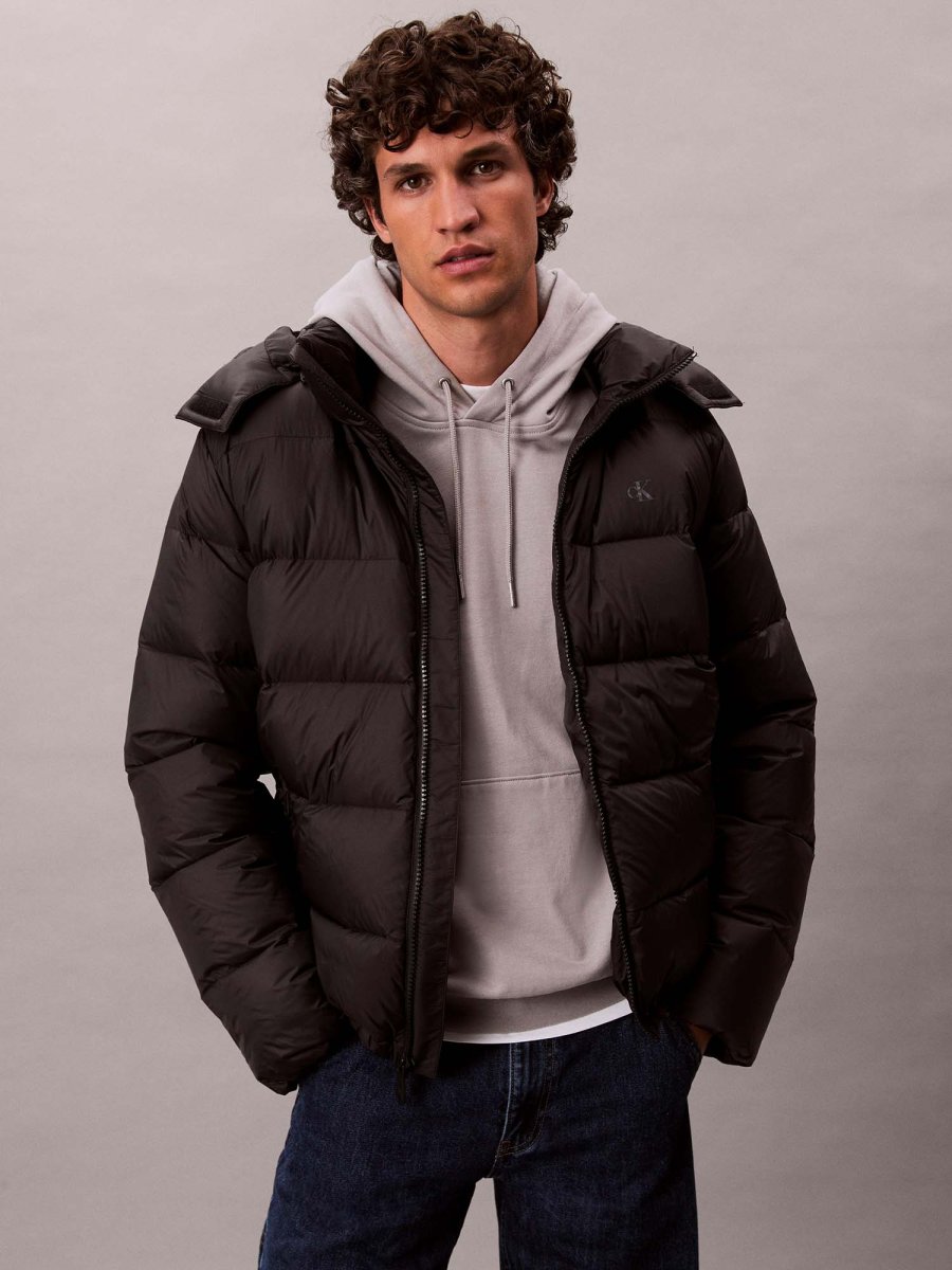 GIUBBINO IMBOTTITO CALVIN KLEIN DA UOMO NERO - immagine 2