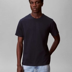 T-SHIRT BLU CLASSIC CALVIN KLEIN JEANS MONOGRAM DA UOMO