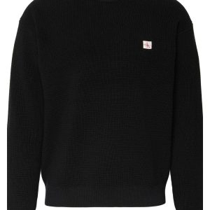 PULLOVER CALVIN KLEIN JEANS DA UOMO NERO