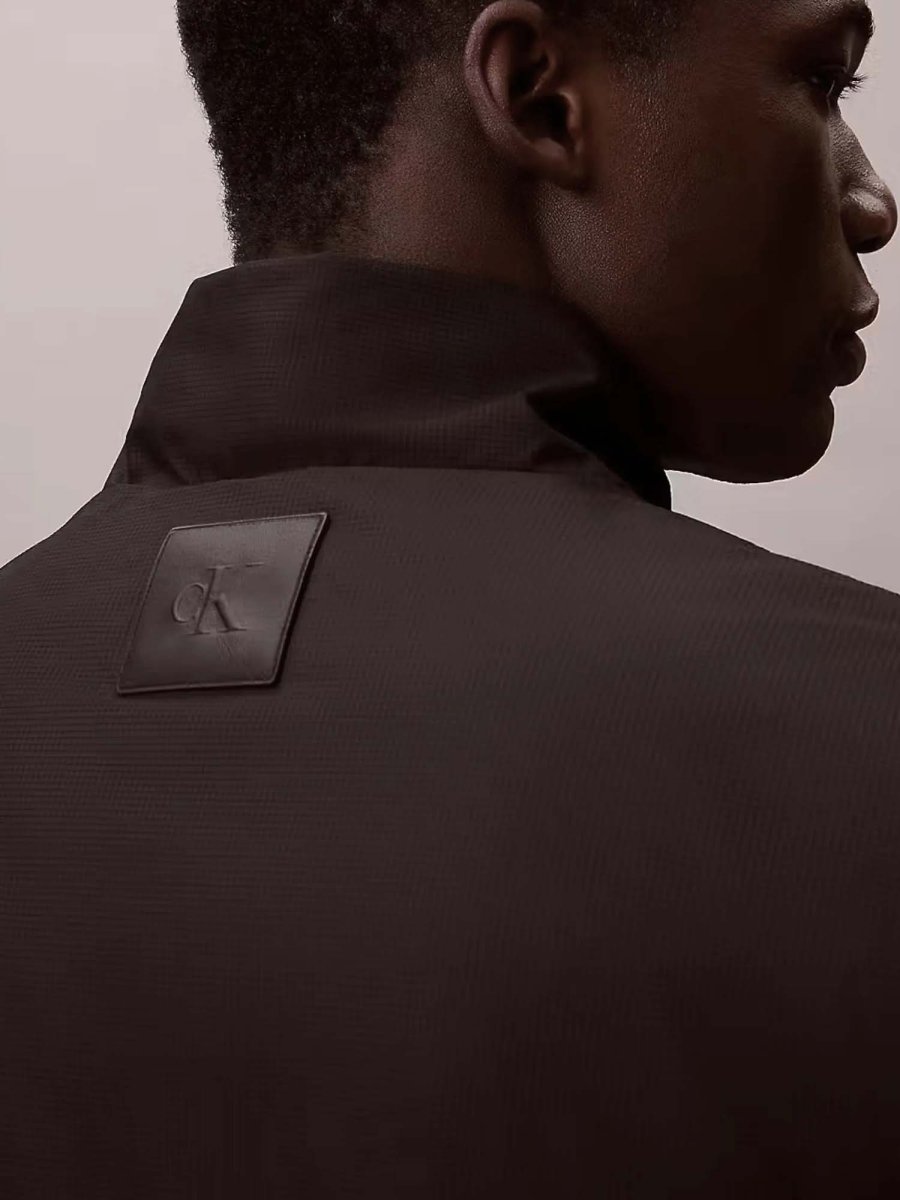 GIUBBINO NERO CALVIN KLEIN HARRINGTON DA UOMO - immagine 6