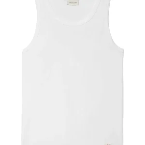 CANOTTA BIANCA CALVIN KLEIN JEANS A COSTINE DA UOMO