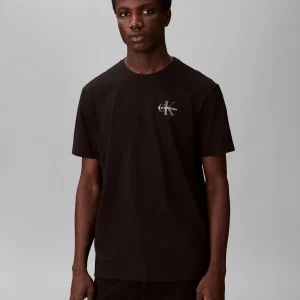 T-SHIRT NERO CALVIN KLEIN  JEANS REGULAR FIT DA UOMO