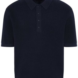 POLO BLU CALVIN KLEIN A LOSANGHE DA UOMO