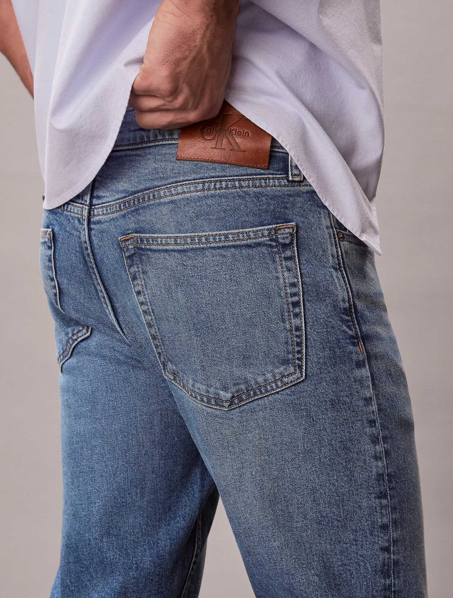 JEANS CALVIN KLEIN CLASSIC TAPERED DA UOMO - immagine 6