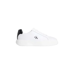 SNEAKERS BIANCO-ARGENTO CALVIN KLEIN CHUNKY CUPSOLE DA UOMO