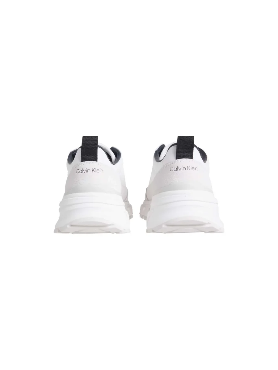 SNEAKERS BIANCA CALVIN KLEIN HIKE RUNNER DA UOMO - immagine 4