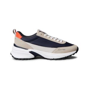 SNEAKERS BLU-BEIGE CALVIN KLEIN HIKE RUNNER DA UOMO