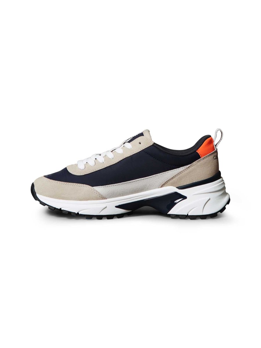 SNEAKERS BLU-BEIGE CALVIN KLEIN HIKE RUNNER DA UOMO - immagine 6