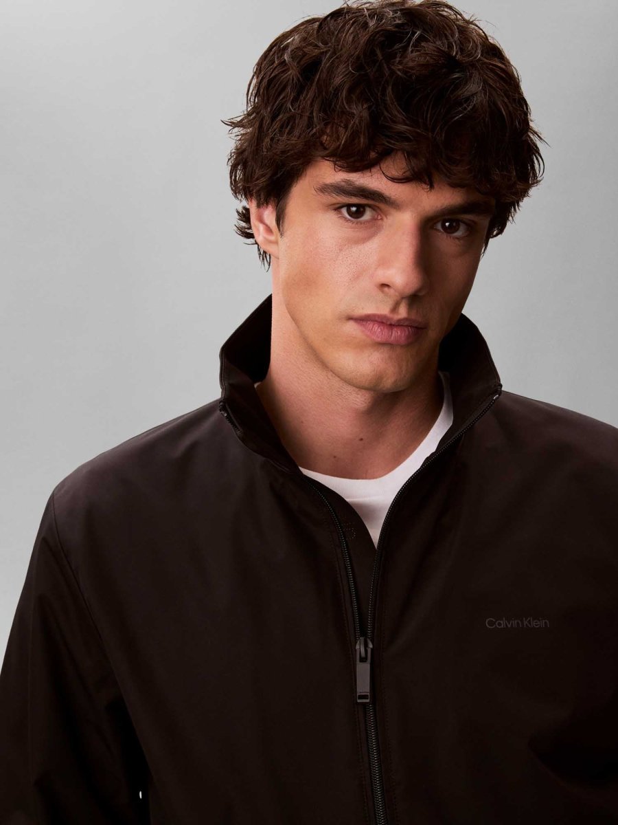 GIACCA A VENTO NERA CALVIN KLEIN DA UOMO - immagine 5