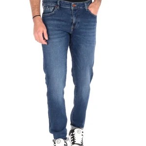 JEANS SKINNY SAX GAS DA UOMO BLU DENIM