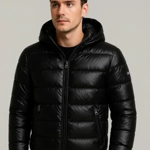 PIUMINO ECOPELLE CON ZIP MFN