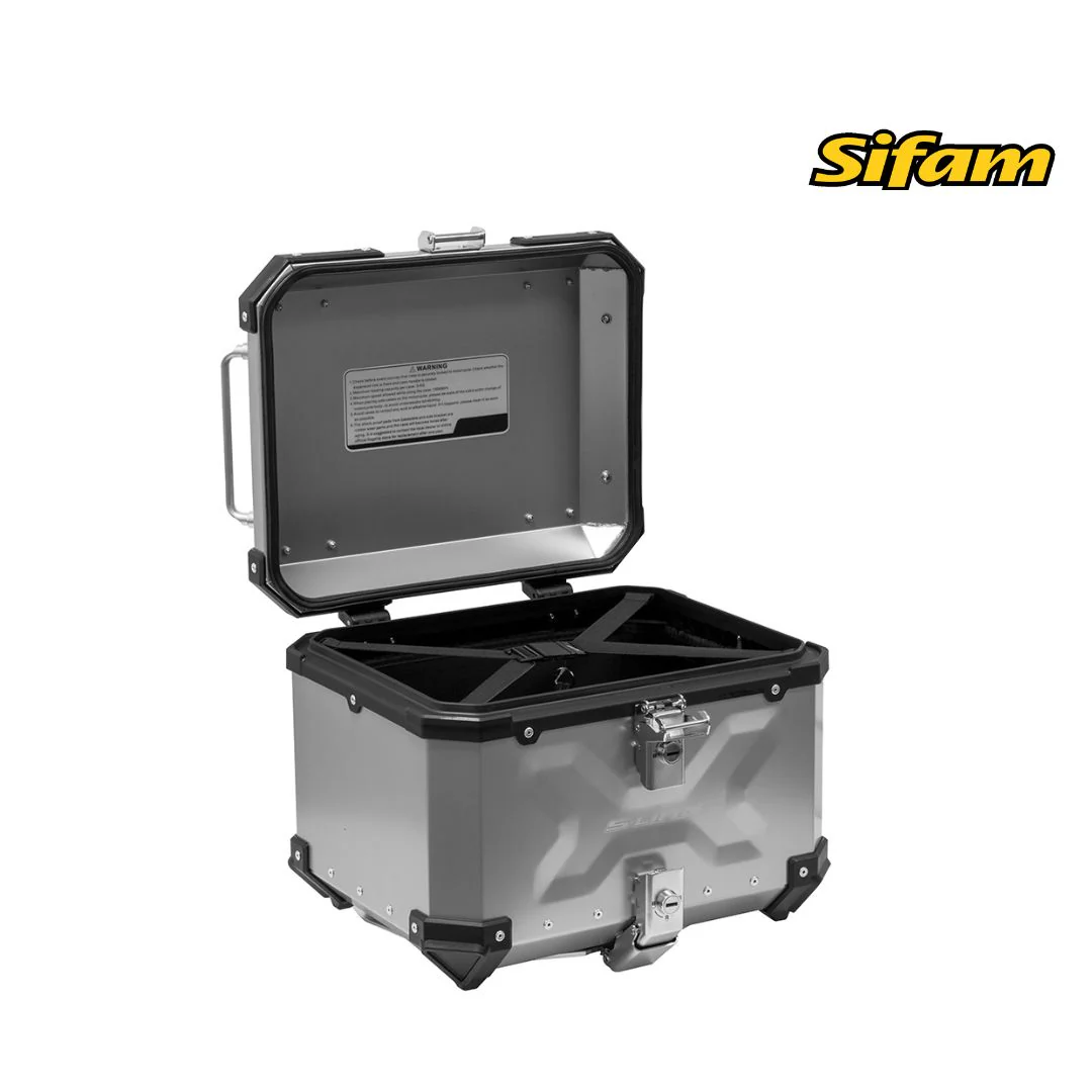 S-Line - Top Case alluminio Silver -37L - immagine 4