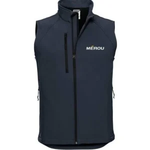 Gilet antivento in Softshell