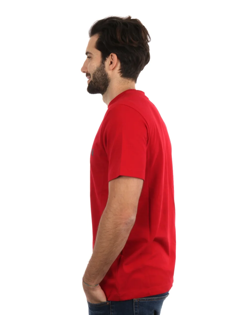 T-SHIRT GIROCOLLO JORDAN AIR DA UOMO ROSSO - immagine 4