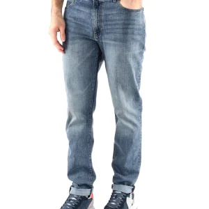 DENIM SLIM FIT LEE UOMO JEANS CHIARO