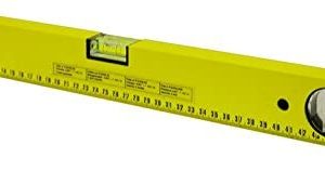 UTILIA LIVELLA A BOLLA MILLIMETRATA 2 BOLLE LUNGHEZZA 40 CM