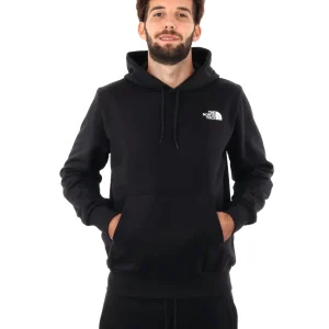 FELPA CON CAPPUCCIO SIMPLE DOME THE NORTH FACE DA UOMO NERO