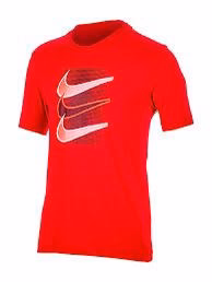 T-SHIRT ROSSA NIKE UOMO