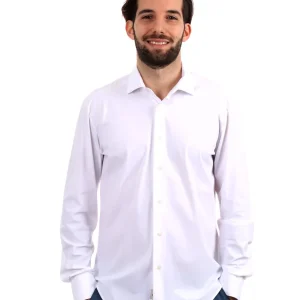 CAMICIA TECNICA FB UOMO BIANCO