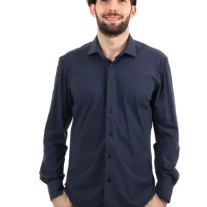 CAMICIA TECNICA FB UOMO BLU