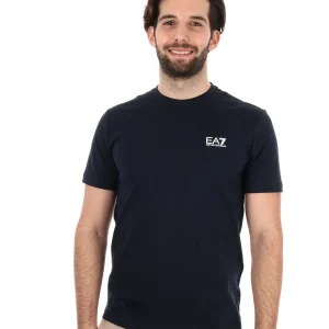 T-SHIRT CORE IDENTITY EA7 EMPORIO ARMANI UOMO BLU