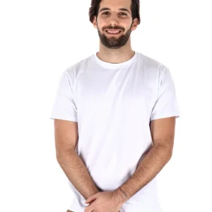 T-SHIRT PRATI FB DA UOMO BIANCO