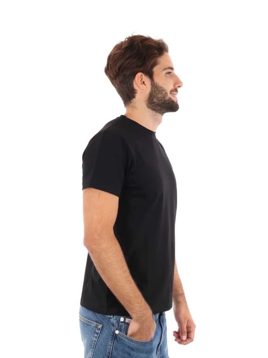 T-SHIRT PRATI FB DA UOMO NERO - immagine 8