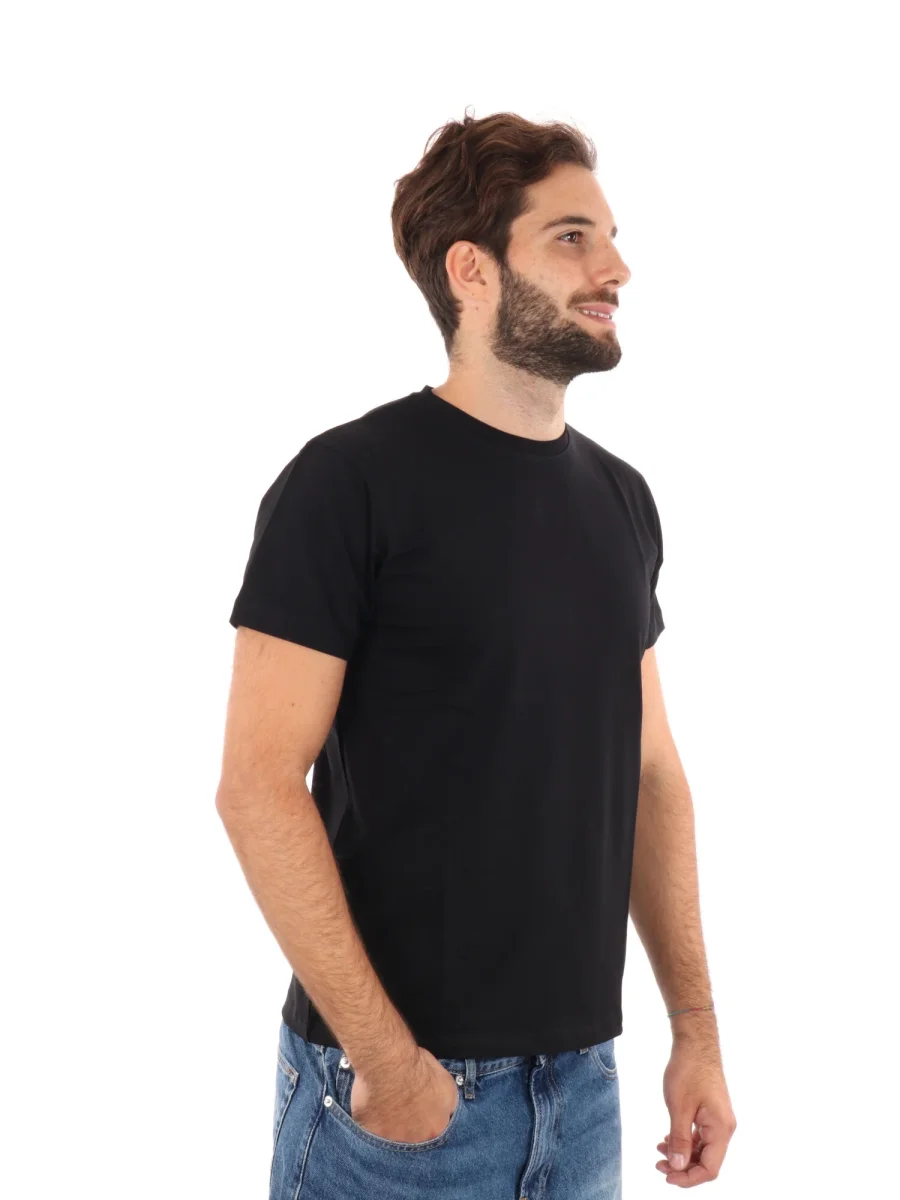 T-SHIRT PRATI FB DA UOMO NERO - immagine 9