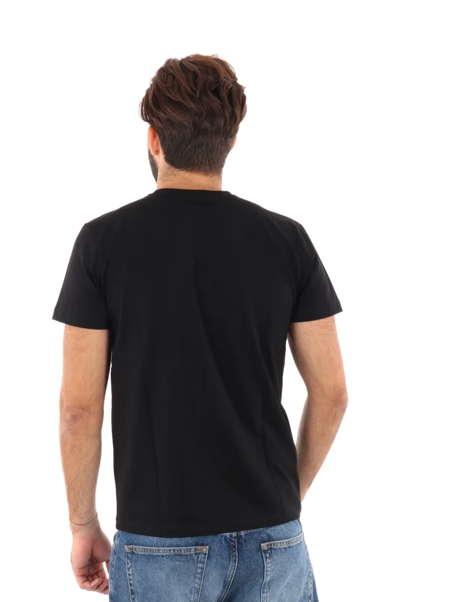T-SHIRT PRATI FB DA UOMO NERO - immagine 5