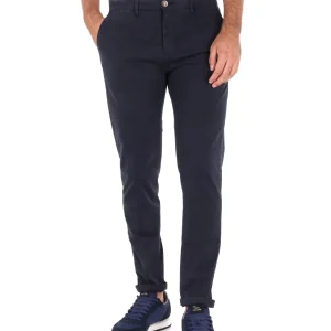 PANTALONE CHINO GIANNI LUPO UOMO BLU