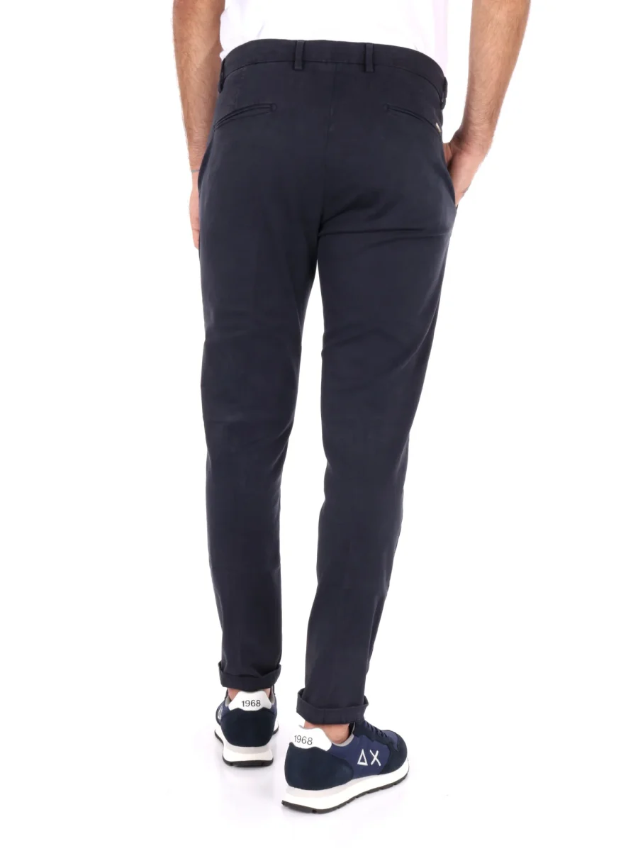 PANTALONE CHINO GIANNI LUPO UOMO BLU - immagine 6