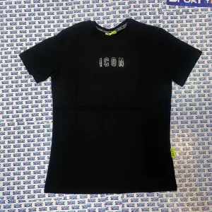 TSHIRT CON LOGO SVUOTATO ICON