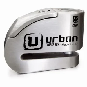 Urban - Lucchetto Blocca Disco Acciaio INOX #14 mm - Allarme Hi-Tech - SRA