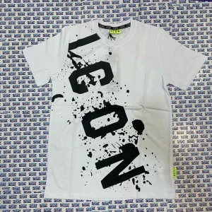 TSHIRT CON LOGO SCHIZZI TRASVERSALE ICON