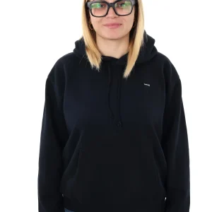 FELPA BASIC CON CAPPUCCIO LEVI'S DA DONNA NERO