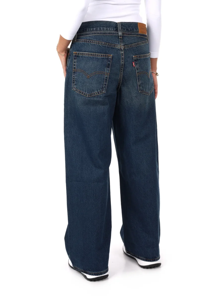 JEANS XL STRAIGHT LEVI'S DONNA DENIM SCURO - immagine 5