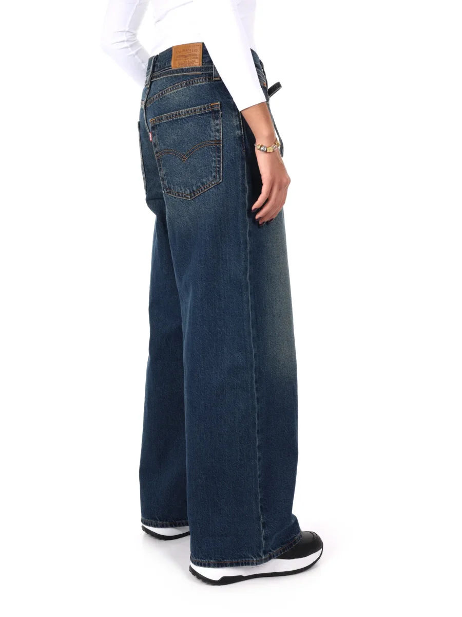 JEANS XL STRAIGHT LEVI'S DONNA DENIM SCURO - immagine 7